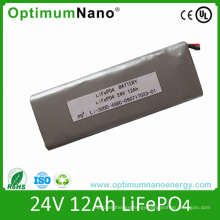 24V 24ah LiFePO4 Battery Pack for Electric Robot